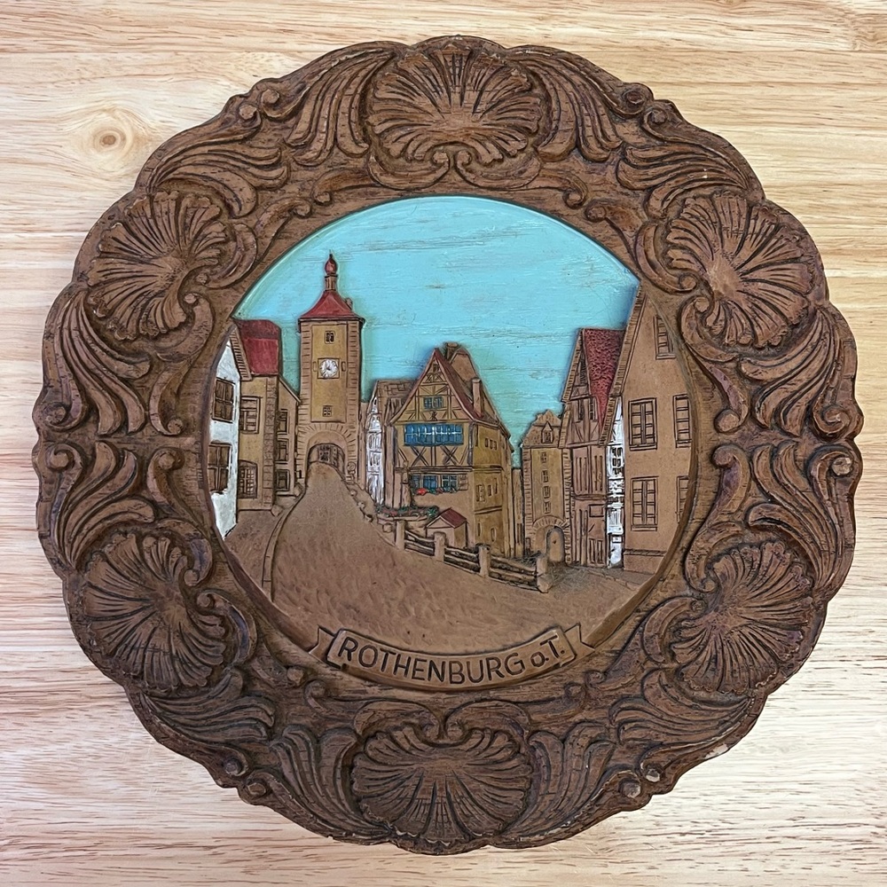 Rothenburg O.T. Wooden Wall Art